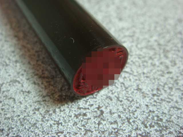 黒水牛の彫り直し