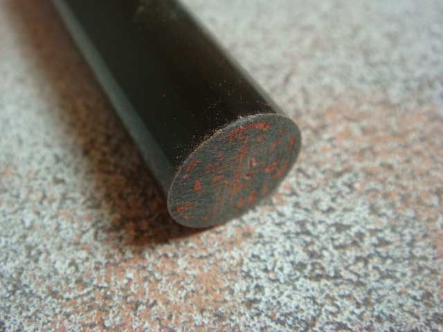 黒水牛の彫り直し